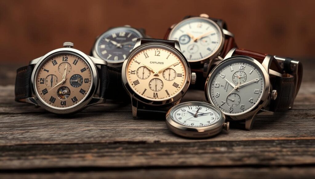 type of an analog wrist watch